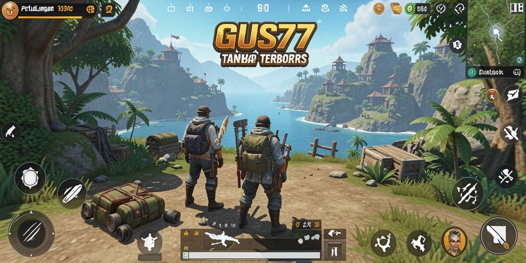 Gameplay menarik dalam dunia terbuka GUS77.