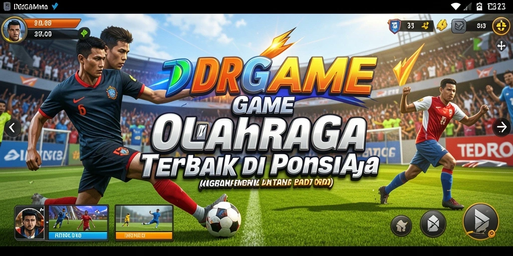 Tampilan menarik dari gameplay seru dalam IDRGAME.