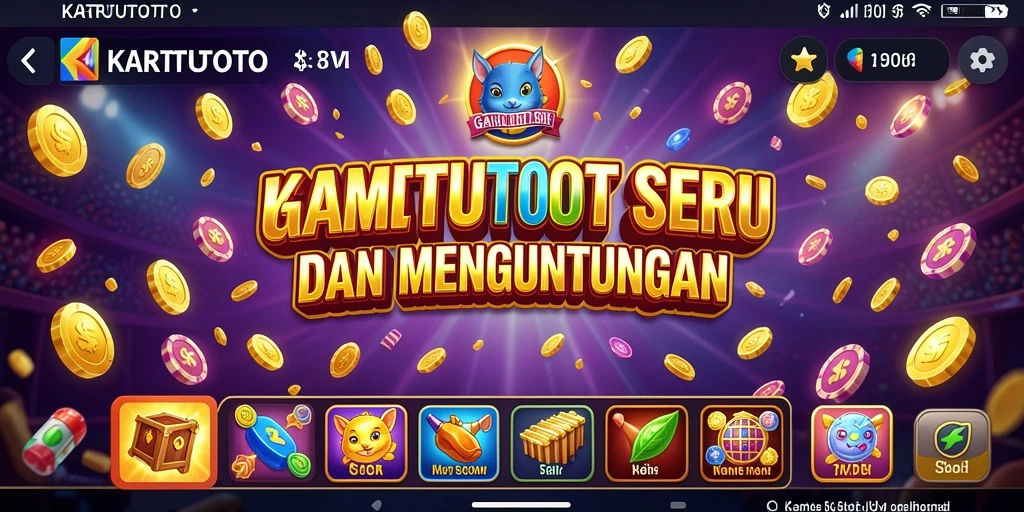 Tampilan gameplay KARTUTOTO yang seru dan menegangkan.