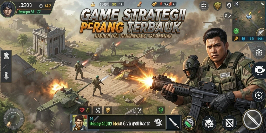 Tampilan gameplay LOS303 dengan pertempuran strategis yang seru.