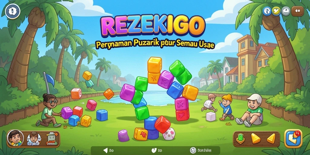 Screenshot gameplay REZEKIGO menampilkan tantangan seru dalam puzzle.