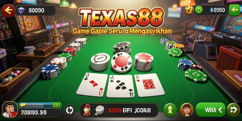 TEXAS88 gameplay seru dengan grafis menawan.