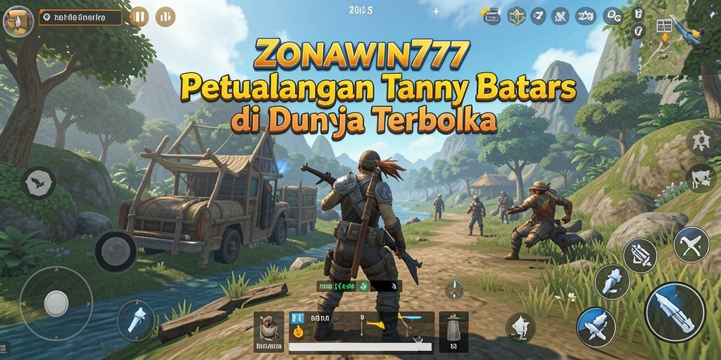 Tampilan gameplay ZONAWIN777 dalam dunia terbuka yang menakjubkan.