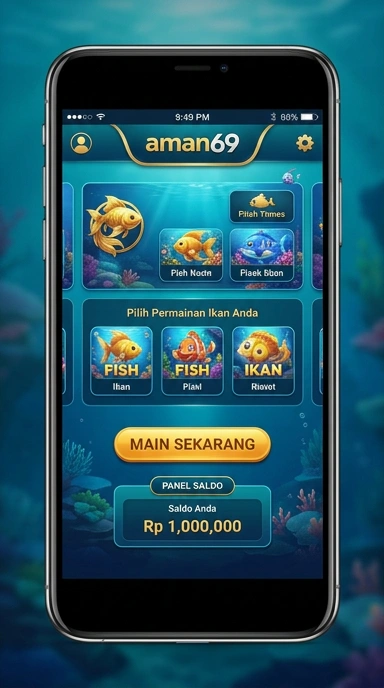 Tampilan antarmuka aman69 yang ramah pengguna.